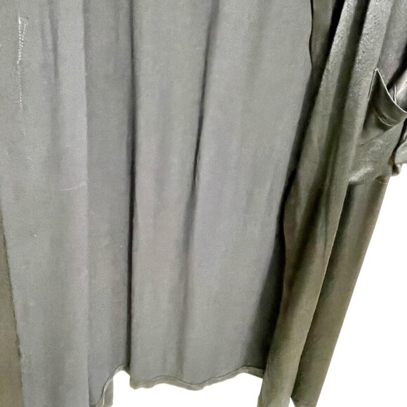 ICONS Objects of Devotion Black Satin Limited Edition Duster Coat / Robe Medium - Picture 10 of 15